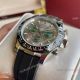 Swiss Quality Copy Rolex Daytona 43mm watch in Green Ceramic Bezel Gray Dial (8)_th.jpg
